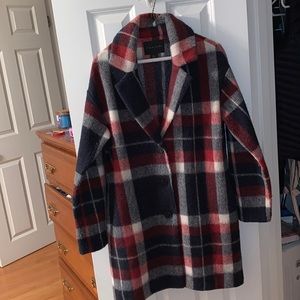 Multi colored winter coat